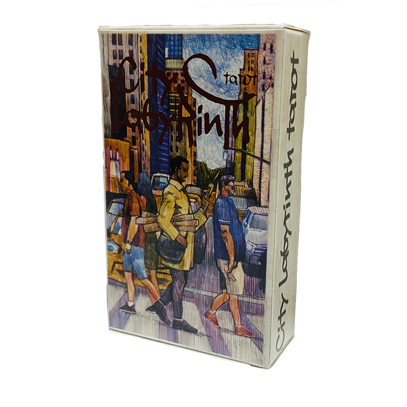 Tarot Deck With Guidebook - Carte dei Tarocchi City Labyrinth, Mazzo