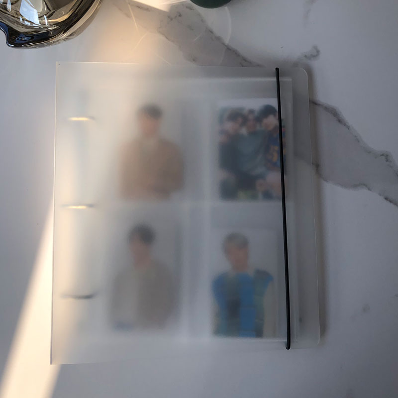 Kpop Photo Card Binder 3 Inch - A5 3 pollici Album raccoglitore di
