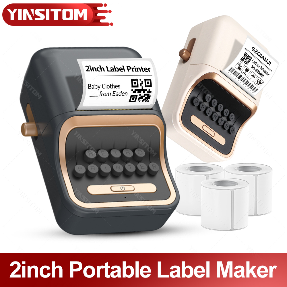 Mini Pocket Thermal Printer Paper Roll - Mini stampante per etichette da 2
