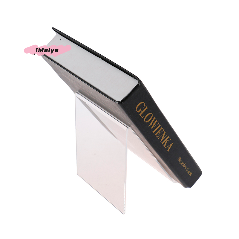 Clear Acrylic Book Stand Holder - Supporto da tavolo in acrilico trasparente