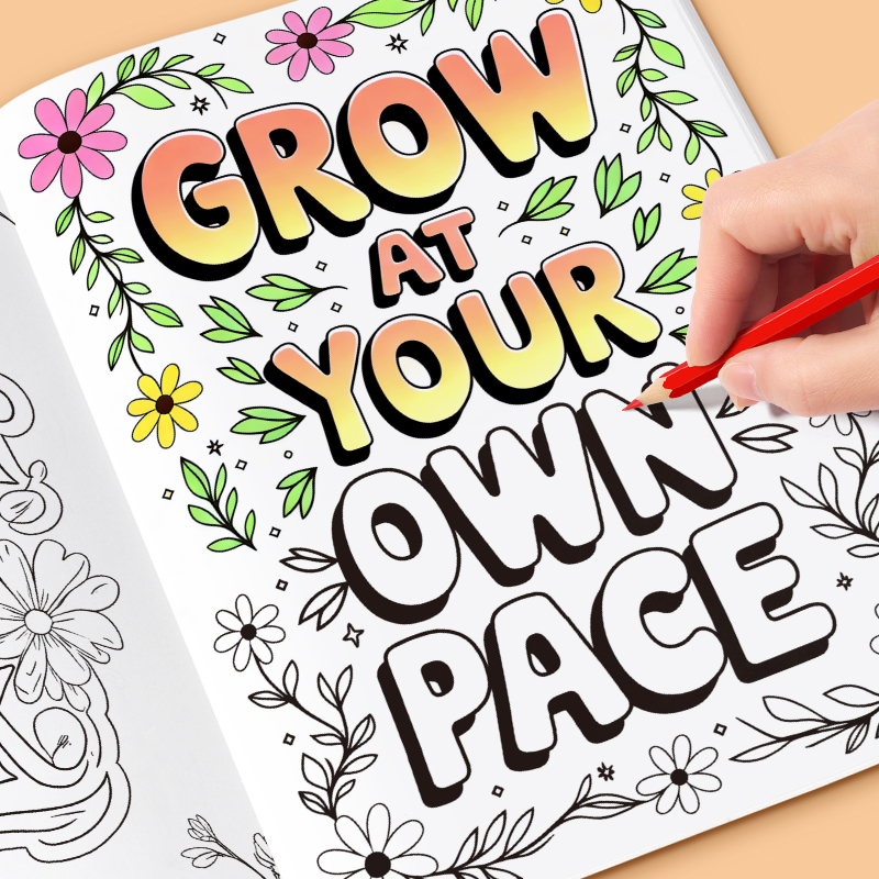 Adult Coloring Book Stress Relief - Libro da colorare per adulti da