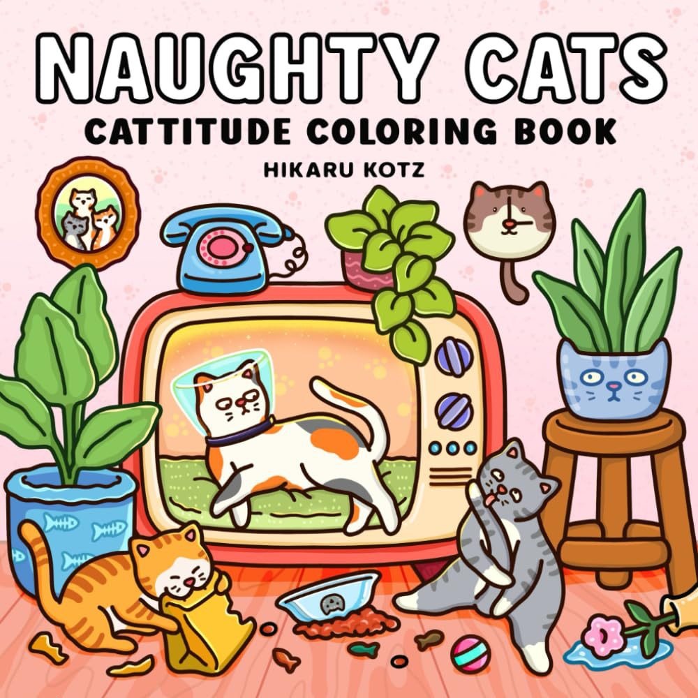 Adult Coloring Book Stress Relief - Libro da colorare per adulti, terapia