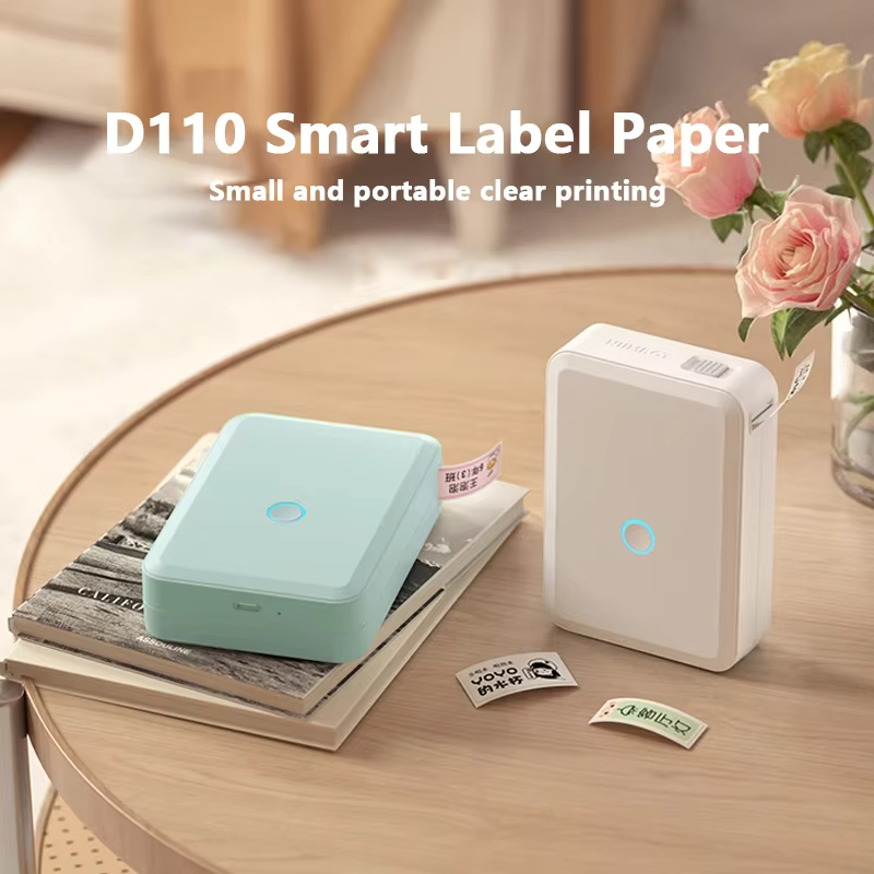 Mini Pocket Thermal Printer Paper Roll - Niimbot D110 Mini stampante termica portatile