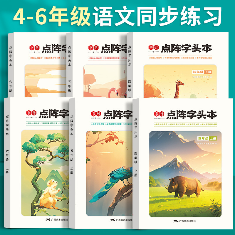 Chinese Calligraphy Practice Book - Libro di calligrafia a matrice di