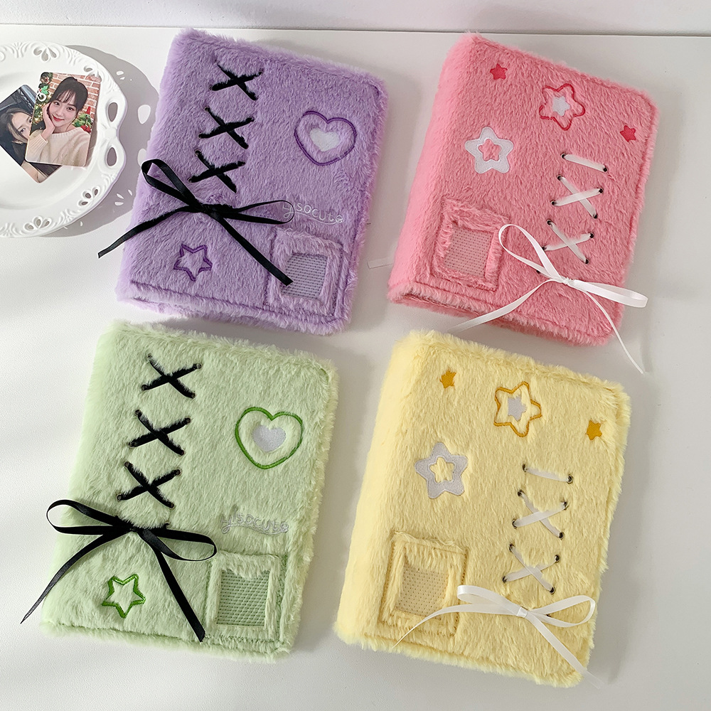 Kpop Photo Card Binder 3 Inch - Raccoglitore per tesserini Kpop in peluche