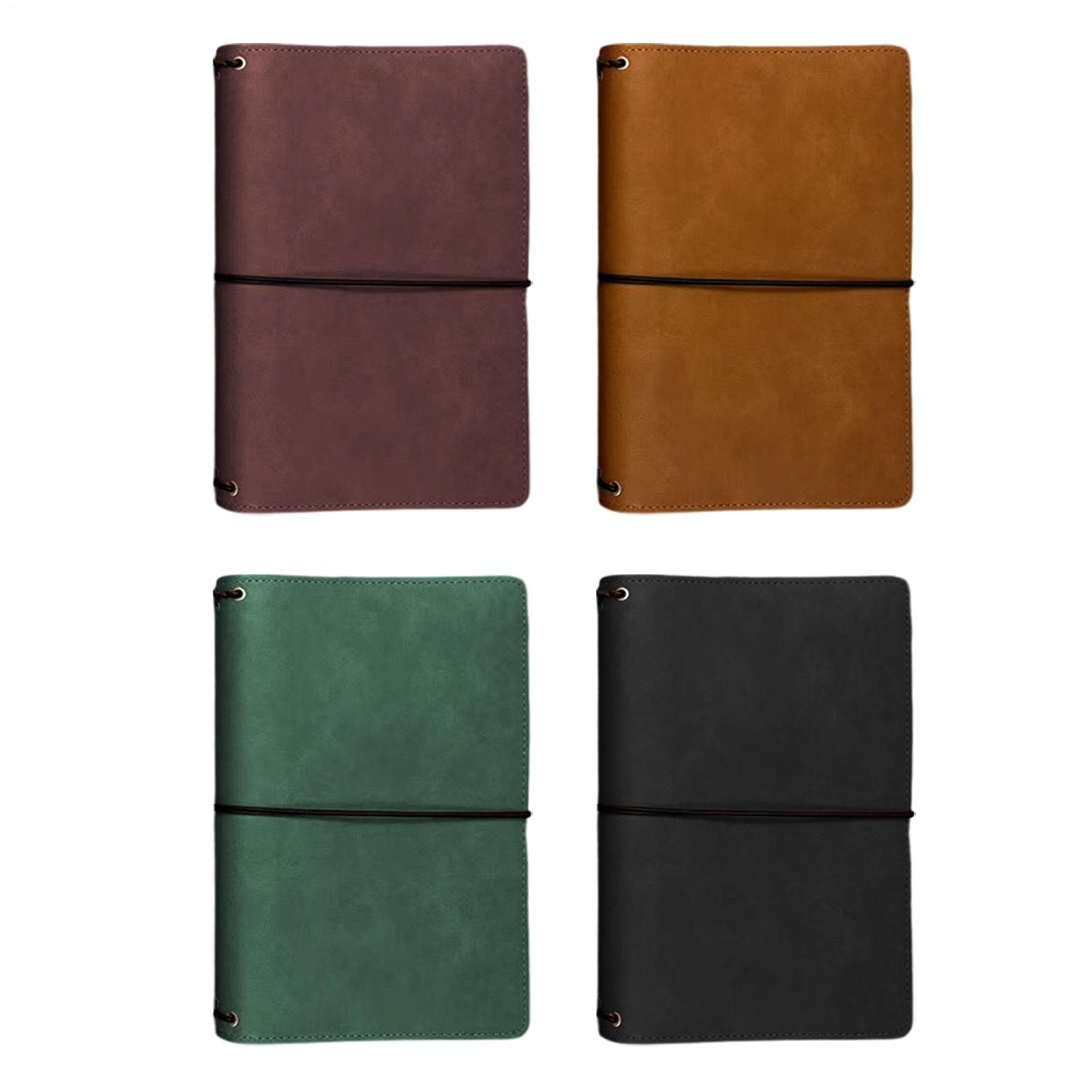 Vintage Leather Journal Notebook - Copertina per taccuino A5 in pelle