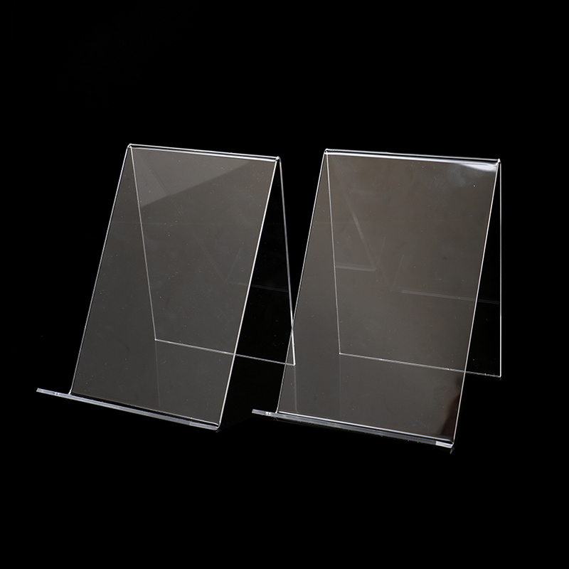 Clear Acrylic Book Stand Holder - Espositore per Libri in Acrilico, Cornice