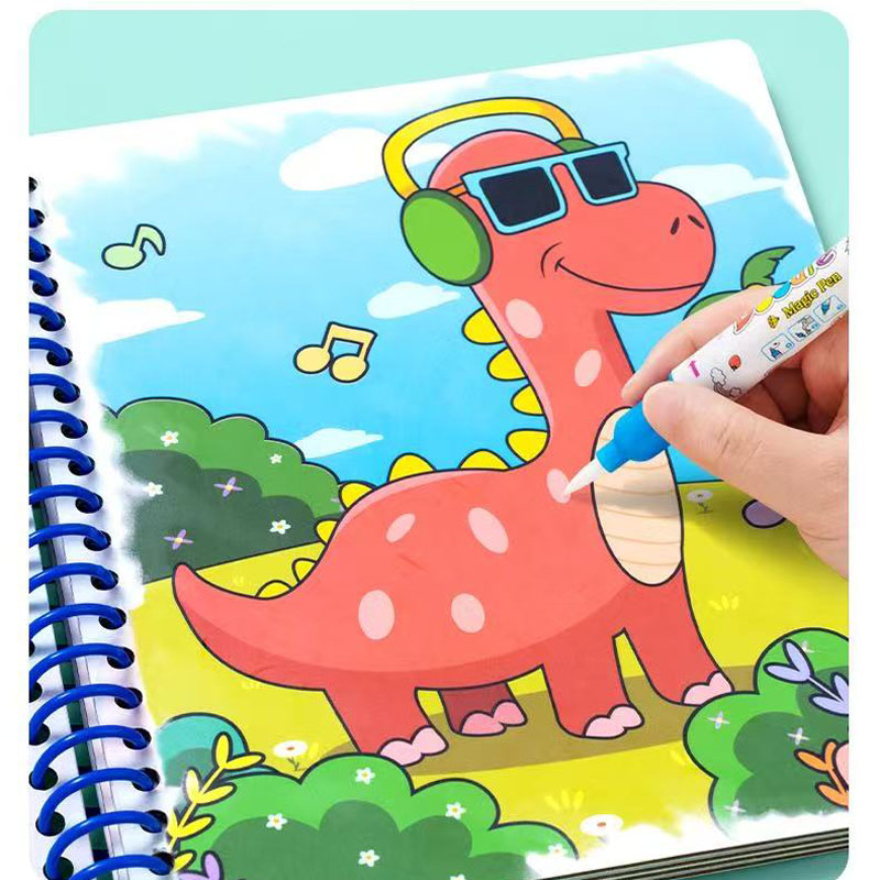 Libro da disegno ad acqua magi - Reusable Water Magic Coloring Book recensione e prezzo