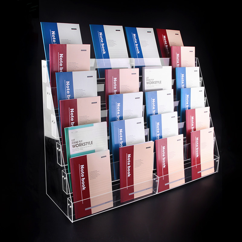 Espositore a gradini in acrili - Clear Acrylic Book Stand Holder recensione e prezzo
