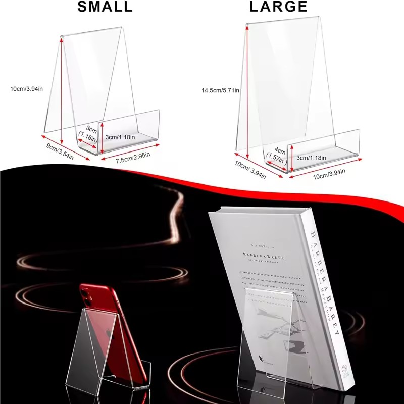 Supporto per libri in acrilico - Clear Acrylic Book Stand Holder recensione e prezzo