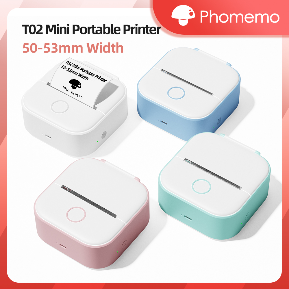 Phommemo T02 stampante termica - Mini Pocket Thermal Printer Paper Roll recensione e prezzo