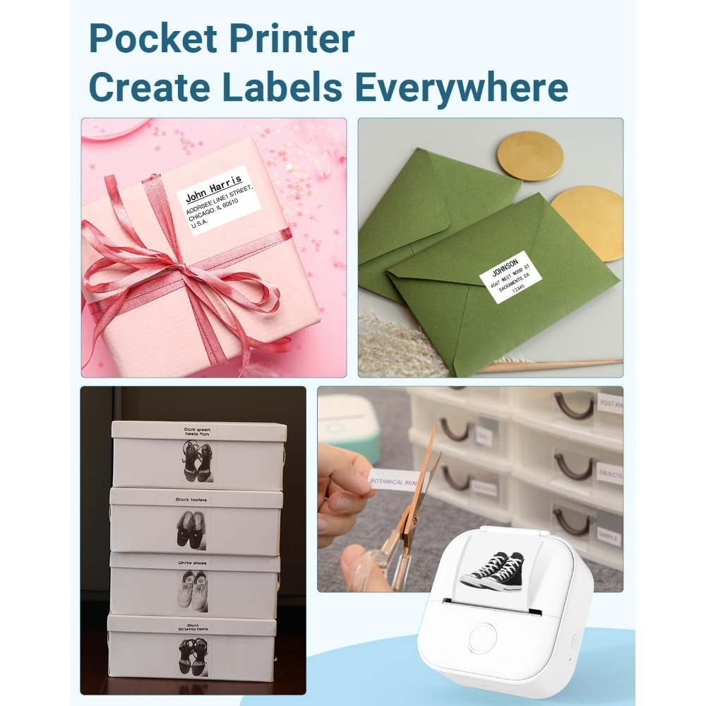 Phommemo T02 stampante termica - Mini Pocket Thermal Printer Paper Roll recensione e prezzo