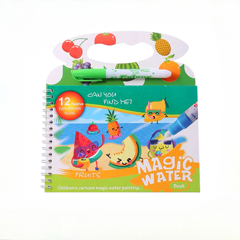 Libro di pittura ad acqua magi - Reusable Water Magic Coloring Book recensione e prezzo