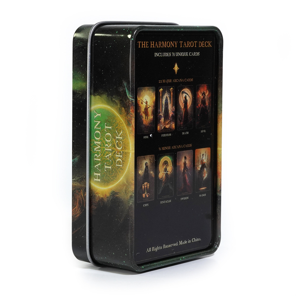 Tarocchi Harmony in una latta  - Tarot Deck With Guidebook recensione e prezzo