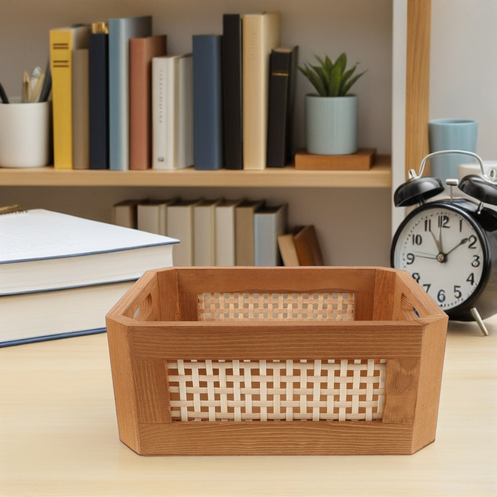 Cestino portaoggetti in rattan - Magazines recensione e prezzo