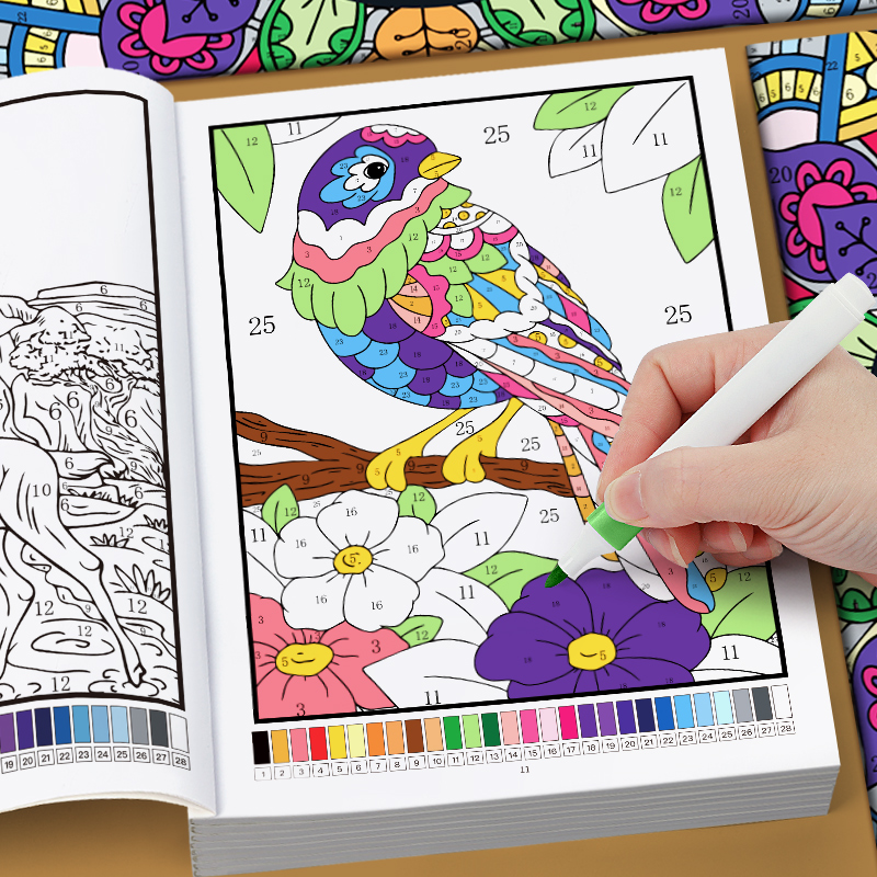 Libro da Colorare per Adulti c - Adult Coloring Book Stress Relief recensione e prezzo