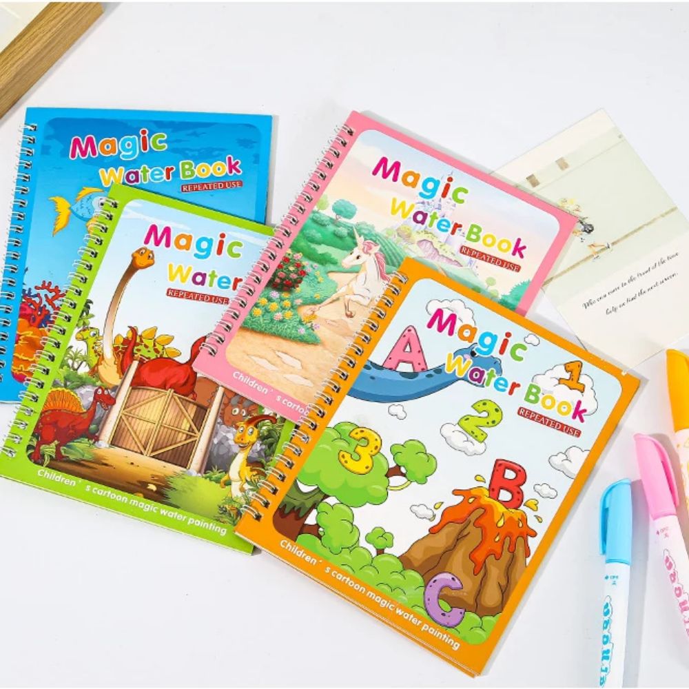 Libro magico Disegno ad acqua  - Reusable Water Magic Coloring Book recensione e prezzo