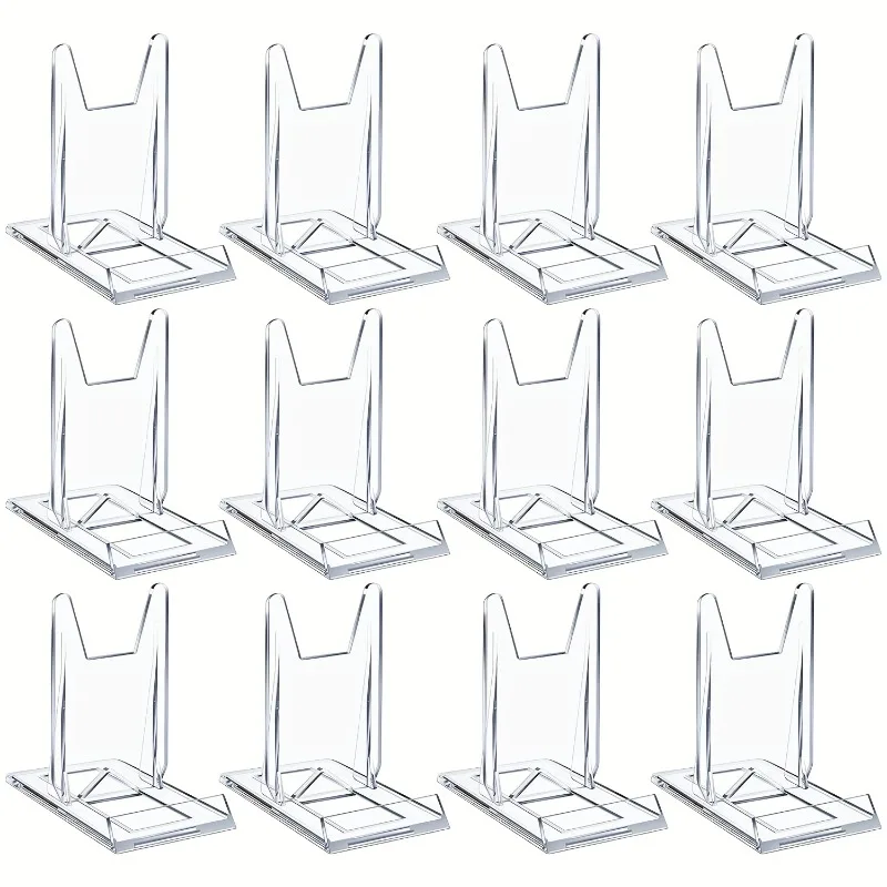 5/12 pezzi di supporti esposit - Clear Acrylic Book Stand Holder recensione e prezzo