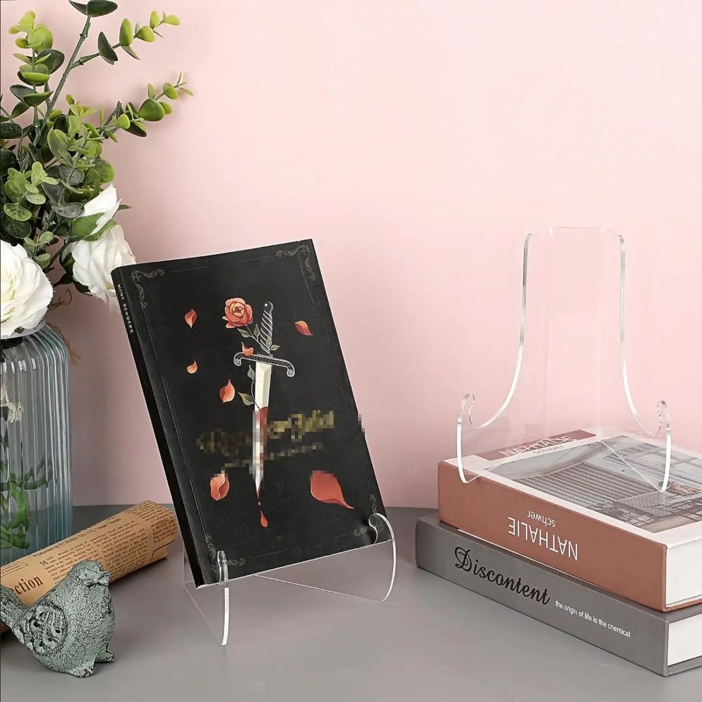 Supporto per Tablet in Acrilic - Clear Acrylic Book Stand Holder recensione e prezzo