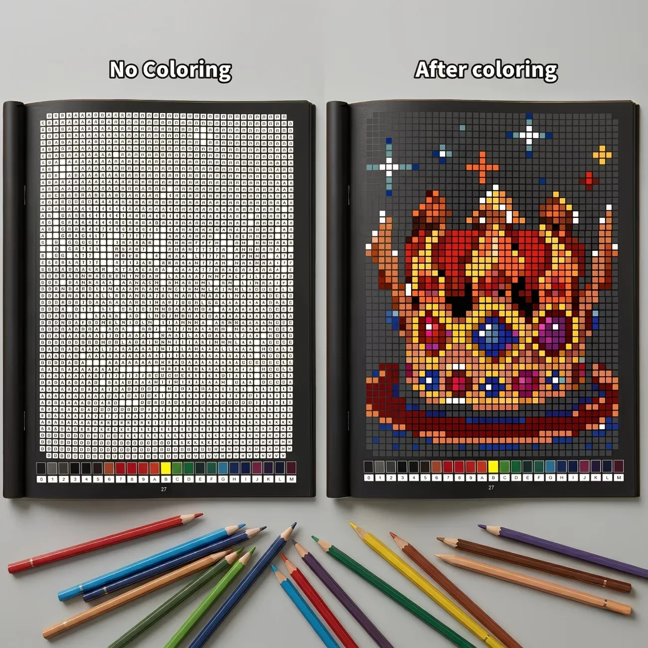 Libro da Colorare con Mosaici  - Adult Coloring Book Stress Relief recensione e prezzo