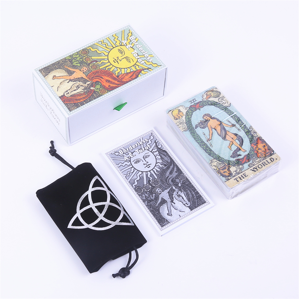 12*7 cm senza bordi AE Mazzo d - Tarot Deck With Guidebook recensione e prezzo