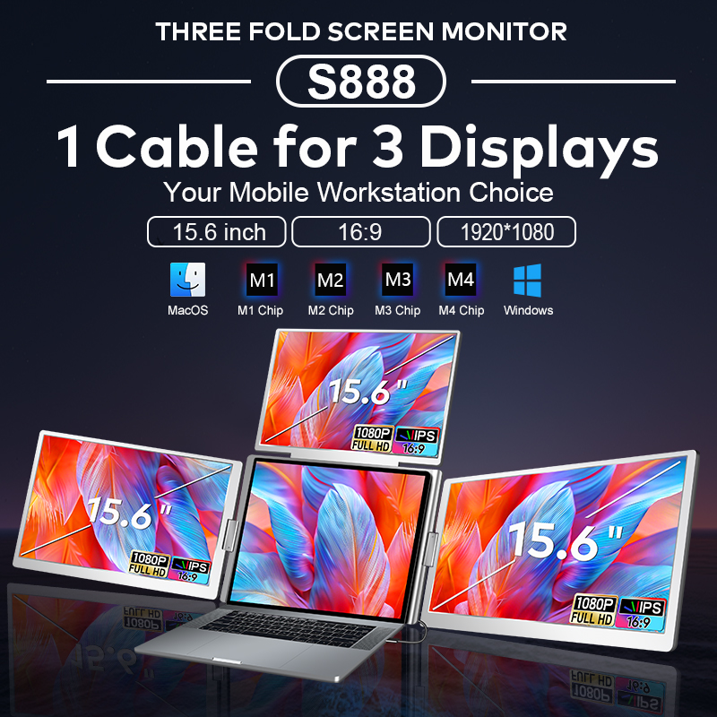 2025 Nuovo monitor quad portat - Magazines recensione e prezzo