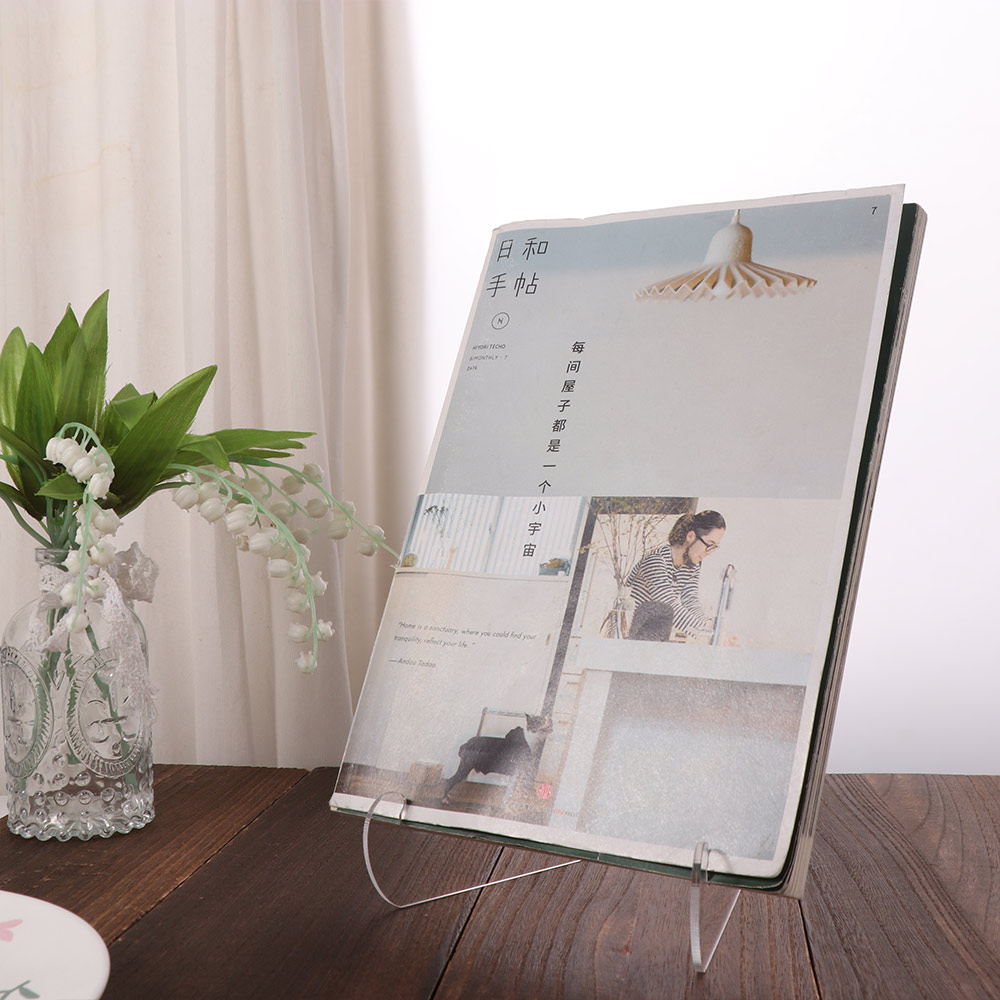 Supporto per Tablet in Acrilic - Clear Acrylic Book Stand Holder recensione e prezzo