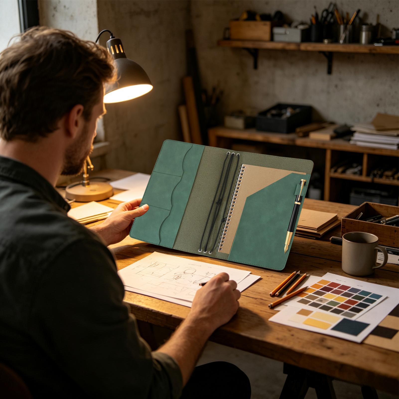 Copertina per taccuino A5 in p - Vintage Leather Journal Notebook recensione e prezzo