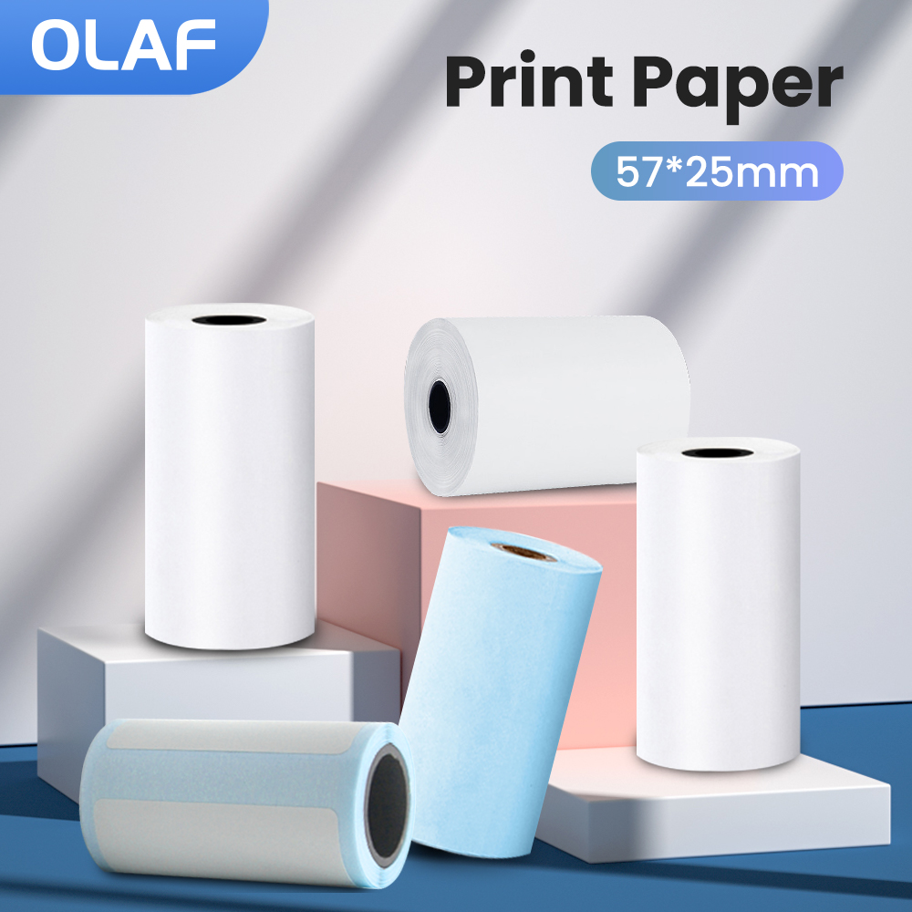 Rotoli di carta termica da 57  - Mini Pocket Thermal Printer Paper Roll recensione e prezzo