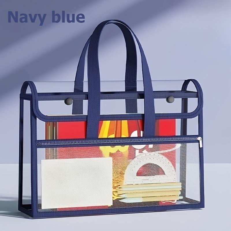 Borsa tote trasparente a doppi - Stationery Books recensione e prezzo