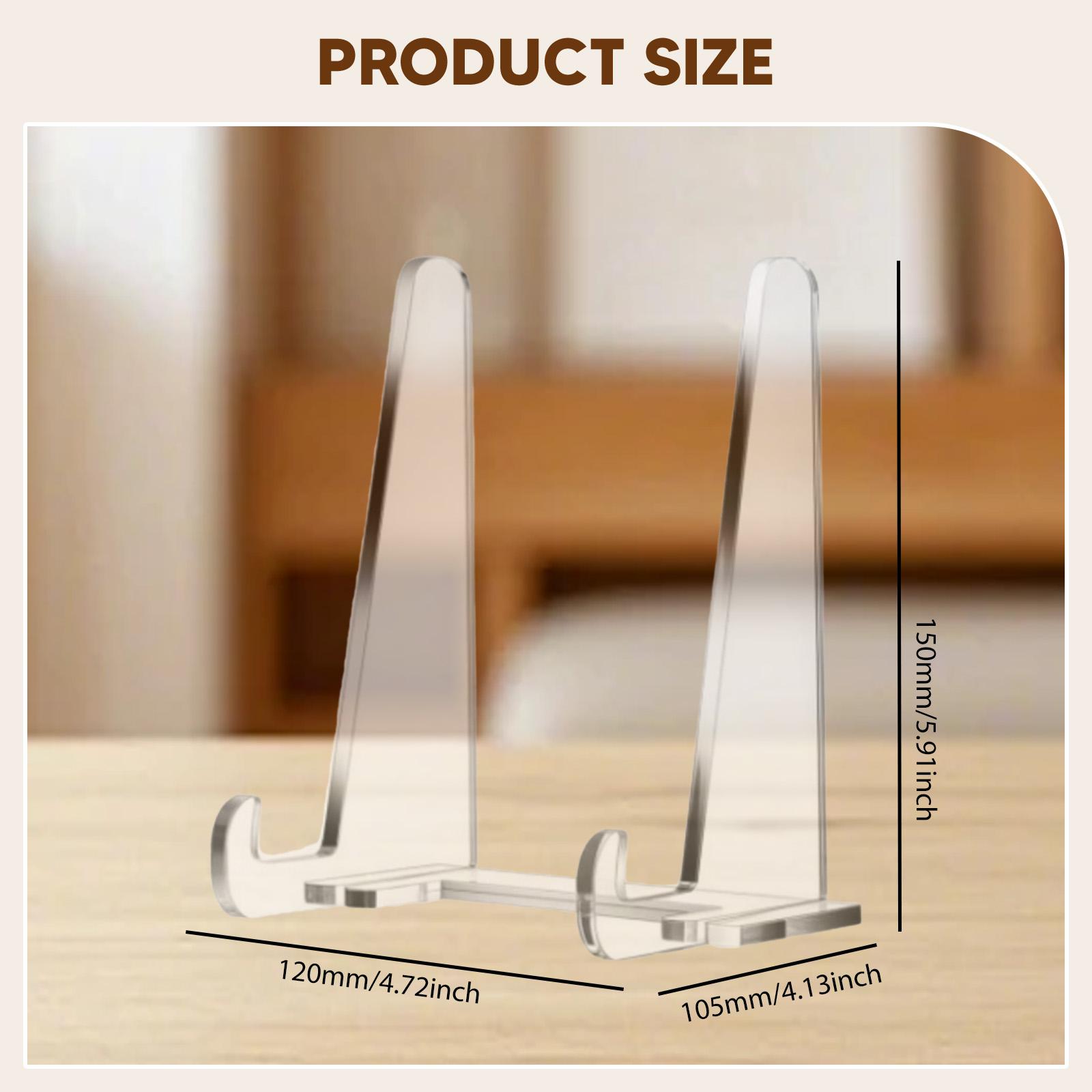 Supporto Espositivo in Acrilic - Clear Acrylic Book Stand Holder recensione e prezzo