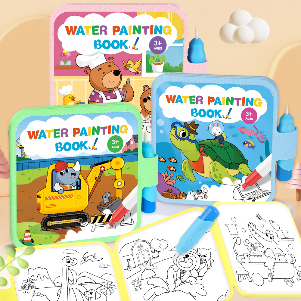 Libro Magico da Colorare con A - Reusable Water Magic Coloring Book recensione e prezzo