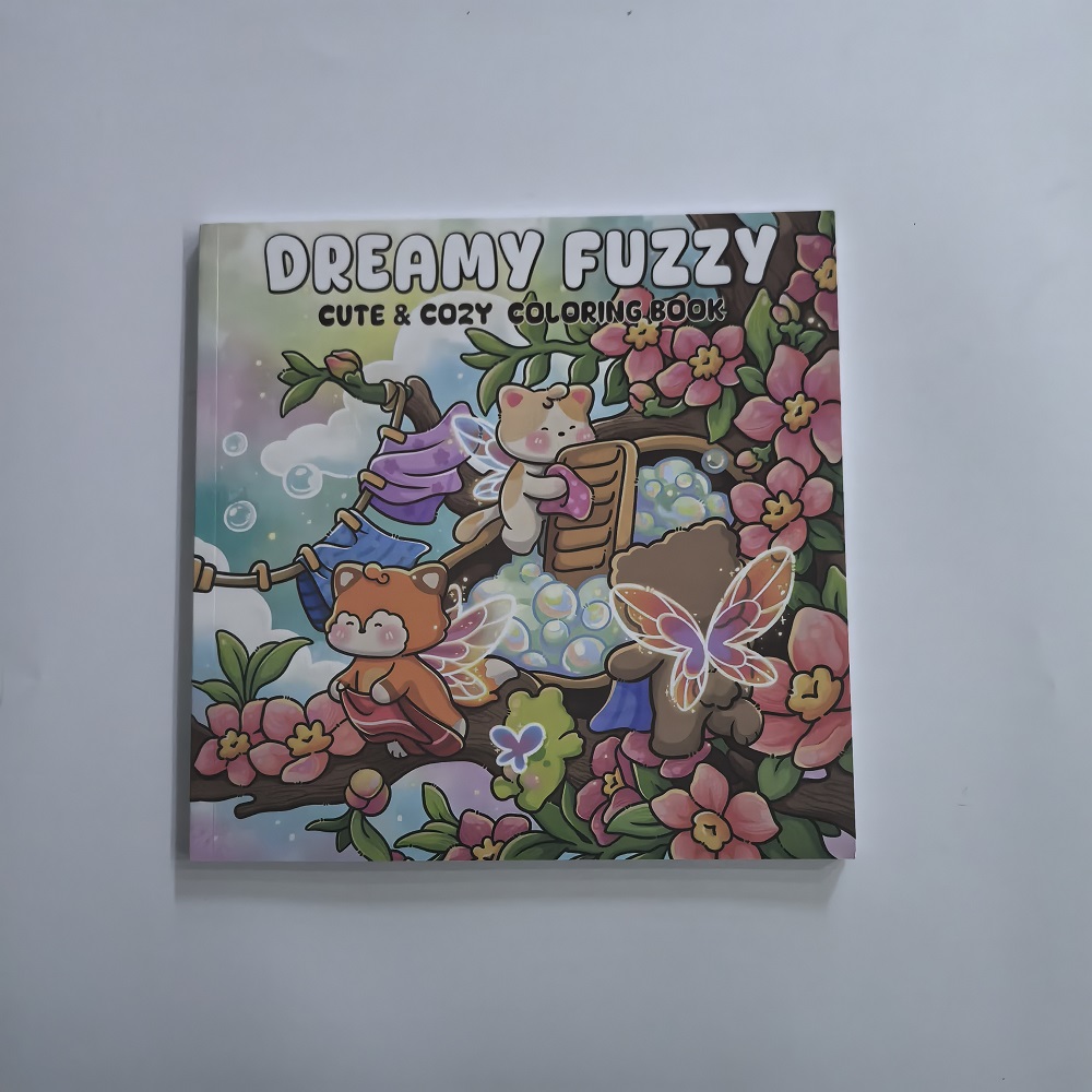 Libro da colorare Dreamy Fuzzy - Adult Coloring Book Stress Relief recensione e prezzo