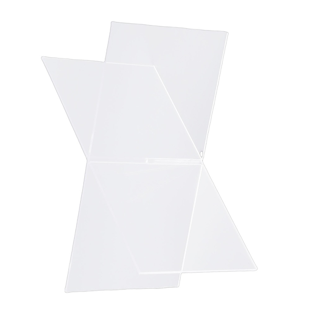 1 set di supporti per libri in - Clear Acrylic Book Stand Holder recensione e prezzo