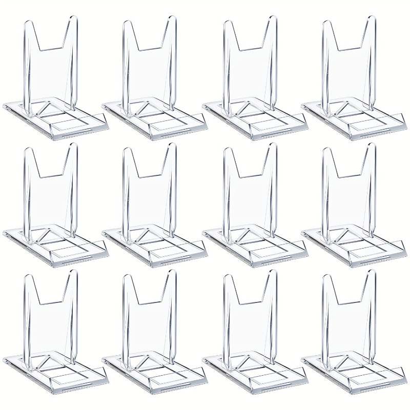 Set di 12 Supporti Espositivi  - Clear Acrylic Book Stand Holder recensione e prezzo