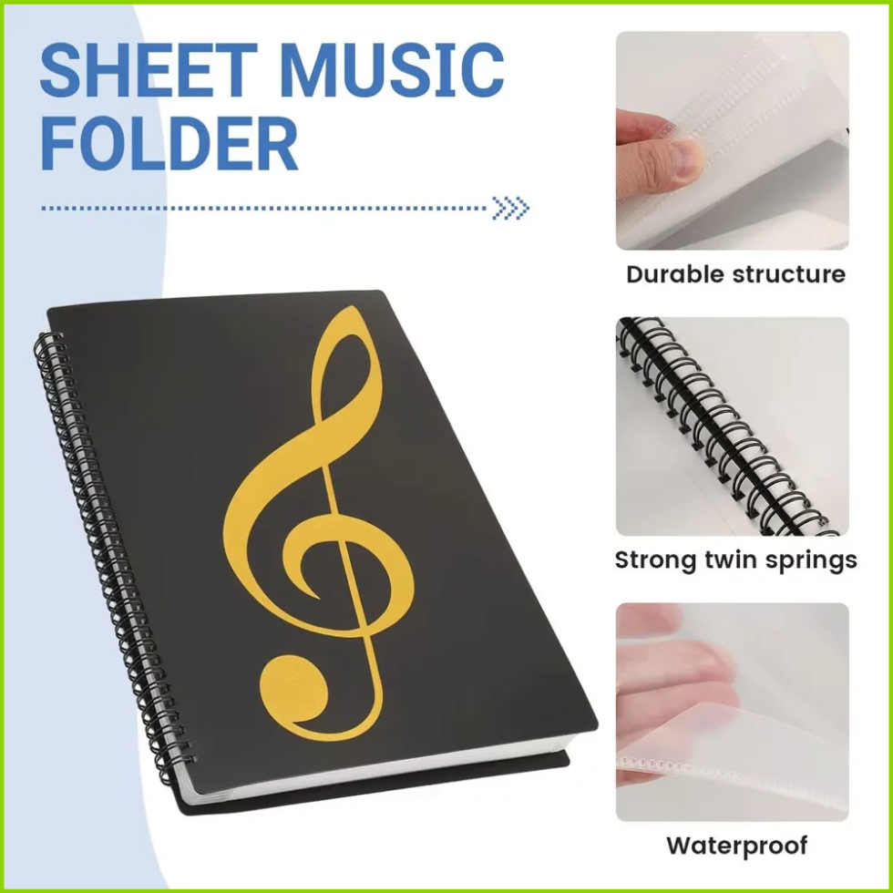 Cartella Flessibile per Sparti - Blank Sheet Music Notebook recensione e prezzo