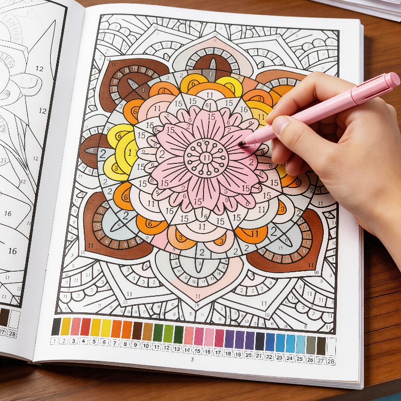 Libro da colorare per adulti c - Adult Coloring Book Stress Relief recensione e prezzo